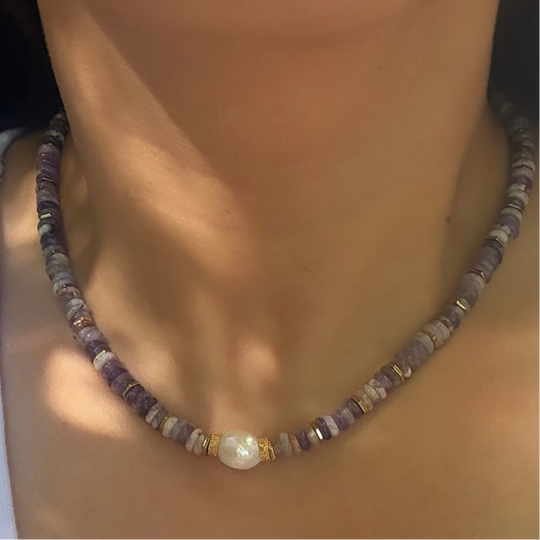 Le Collier Candy Améthyste