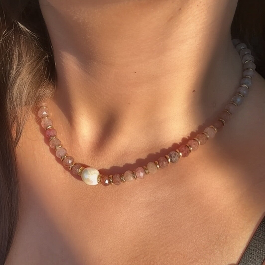 Le Collier Zélia Rose