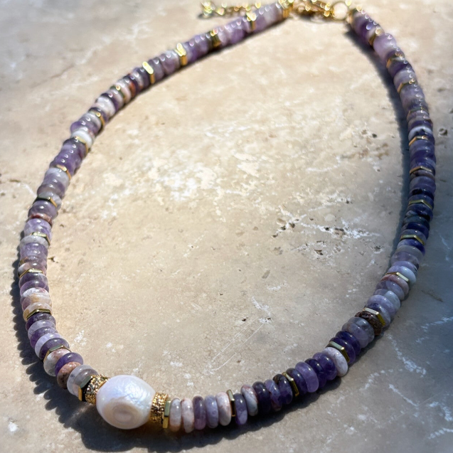Le Collier Candy Améthyste