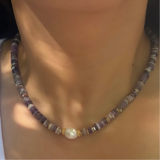 Le Collier Candy Améthyste